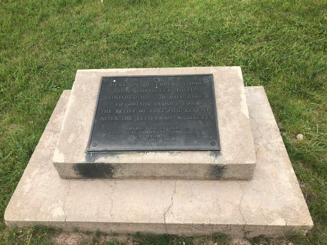 The Spot Where John "Portugee" Phillips Arrived at Fort Laramie