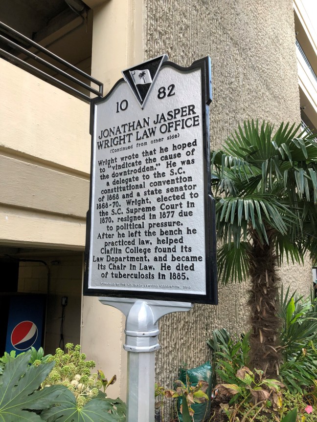 Jonathan Jasper Wright Law Office Historical Marker