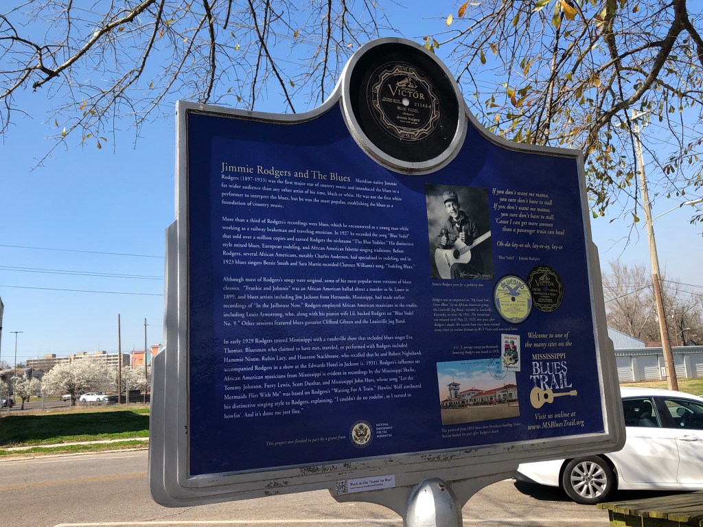 Jimmie Rodgers and the Blues History, Meridian, MS
