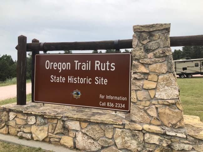 Oregon Trail Ruts, WY