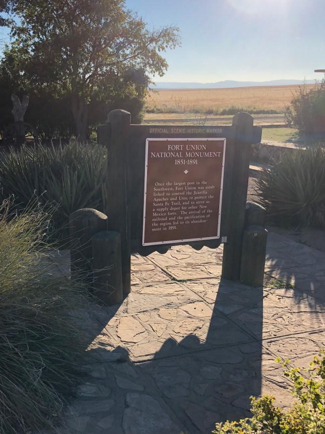 Fort Union National Monument Historical Marker, NM