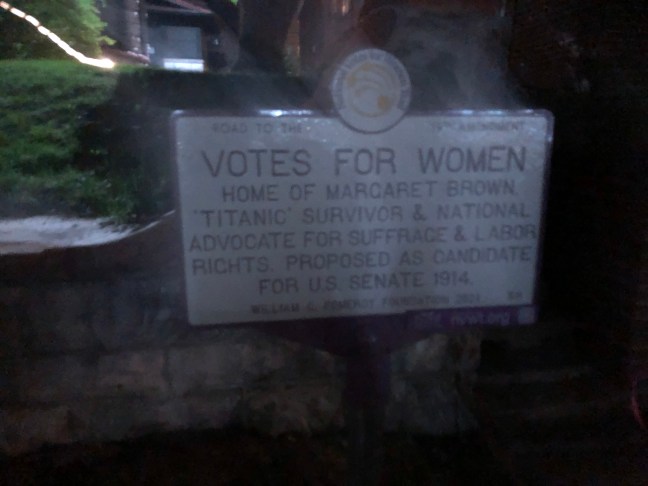 Votes for Women Historical Marker Denver Colorado