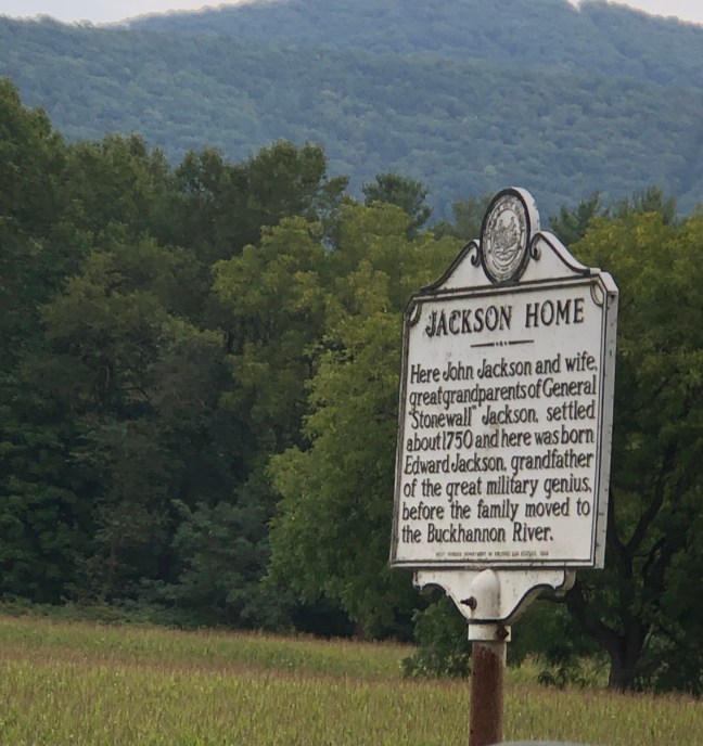 Jackson Home / Howard's Lick Historical Marker, Mathias, WV