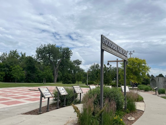 Rapid City Founders Park Historical Marker