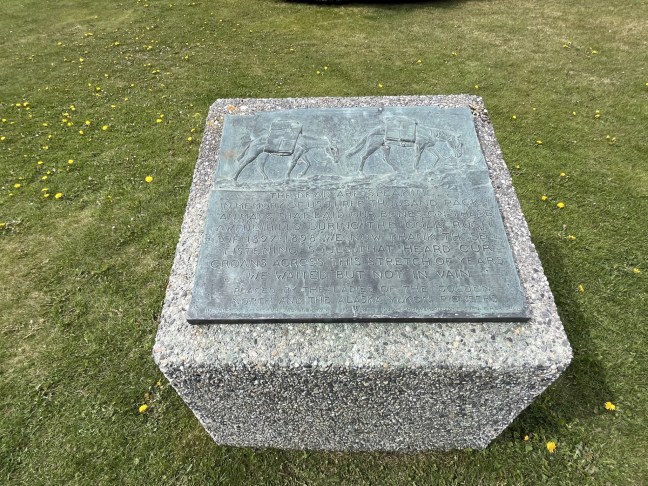 The Dead Are Speaking Historical Marker, Skagway, Alaska