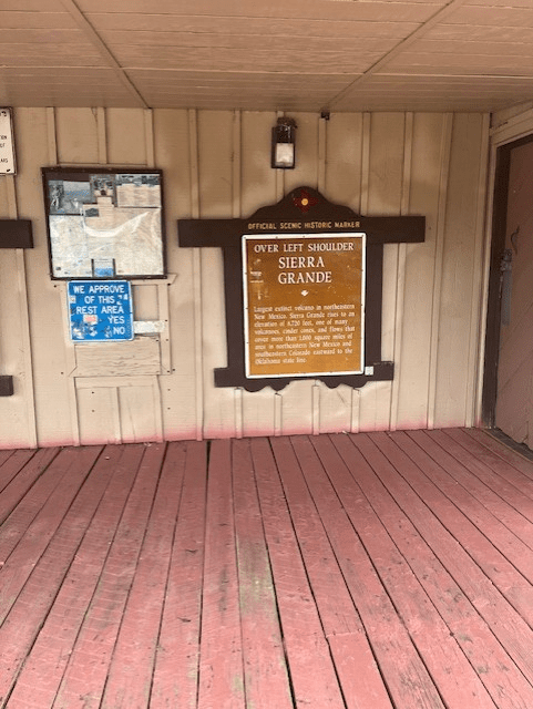 Sierra Grande Historical Marker, New Mexico