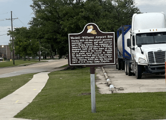 Wedell Williams Airport Site Historical Marker, New Orleans, LA