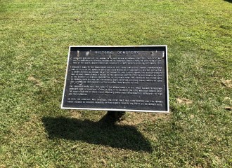 Historic Cemetery, Antietam National Battlefield Historical Marker, Maryland